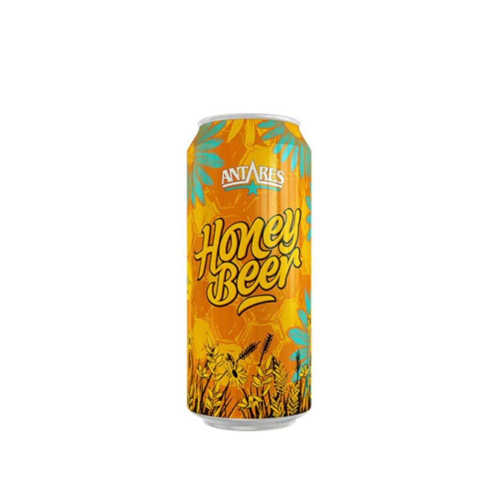 Cerveza Antares Honey Lata 6 x 473