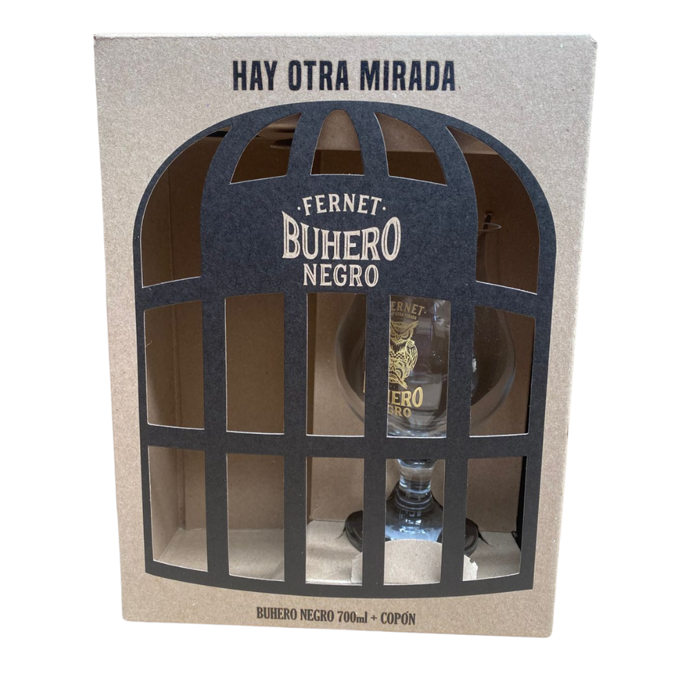 Estuche Buhero Negro + Copa