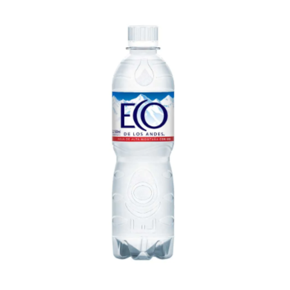 Eco de los Andes Con Gas 12 x 500